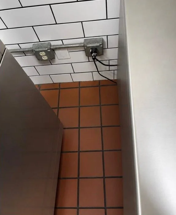 Commercial kitchen wall and floor after a cleaning in Tampa, FL