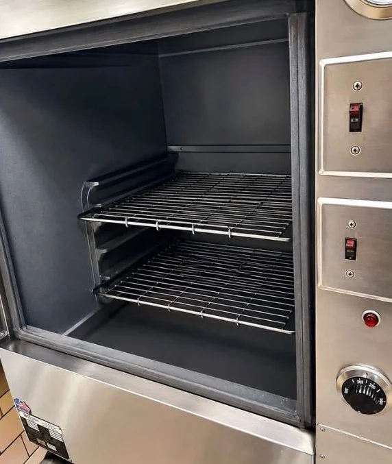 Commercial oven interior after a deep clean in Tampa, FL