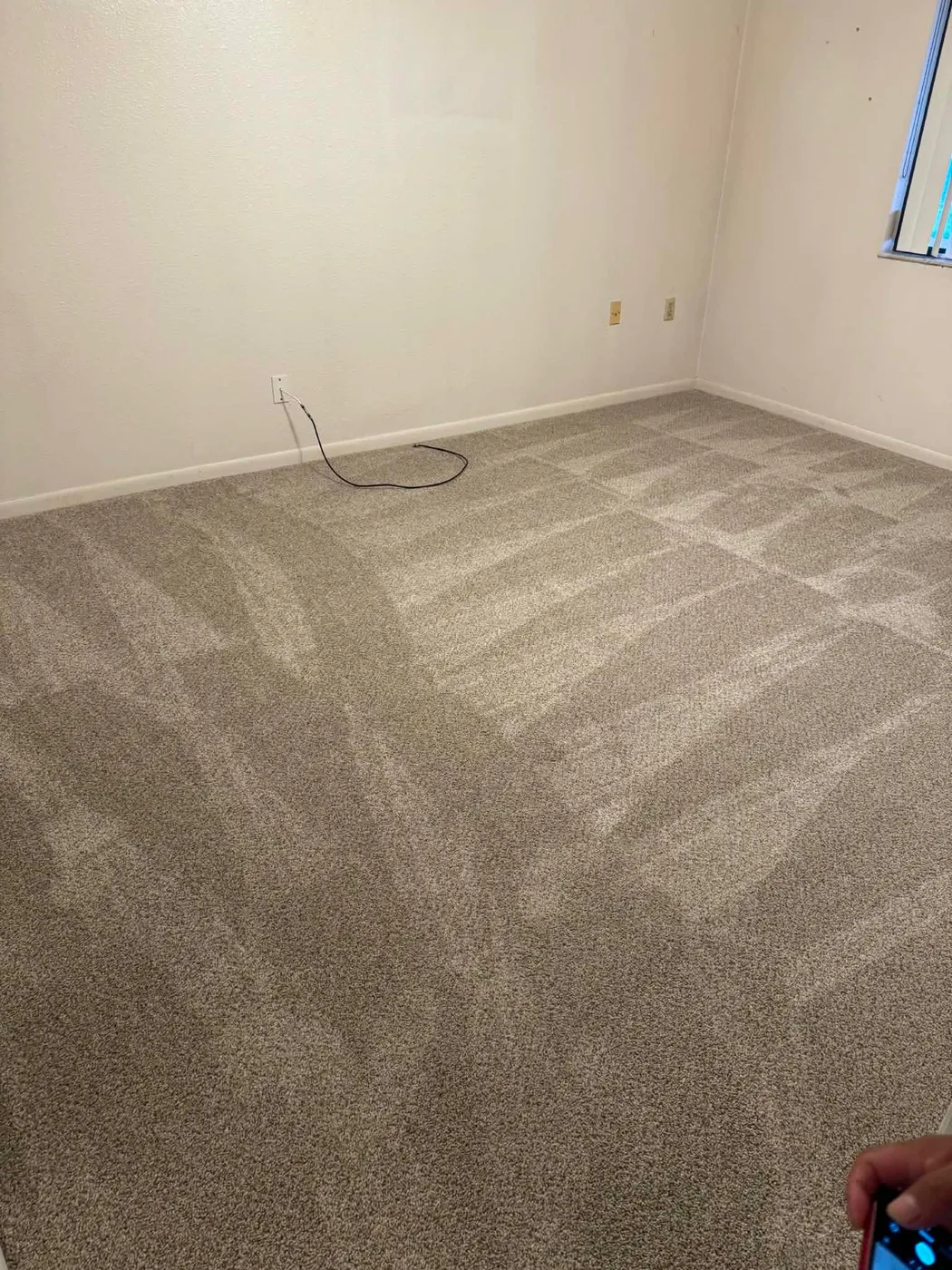 Tidy bedroom after a house cleaning in a Tampa, FL home
